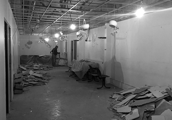 Curage intérieur — chantier présenté par STOILOV